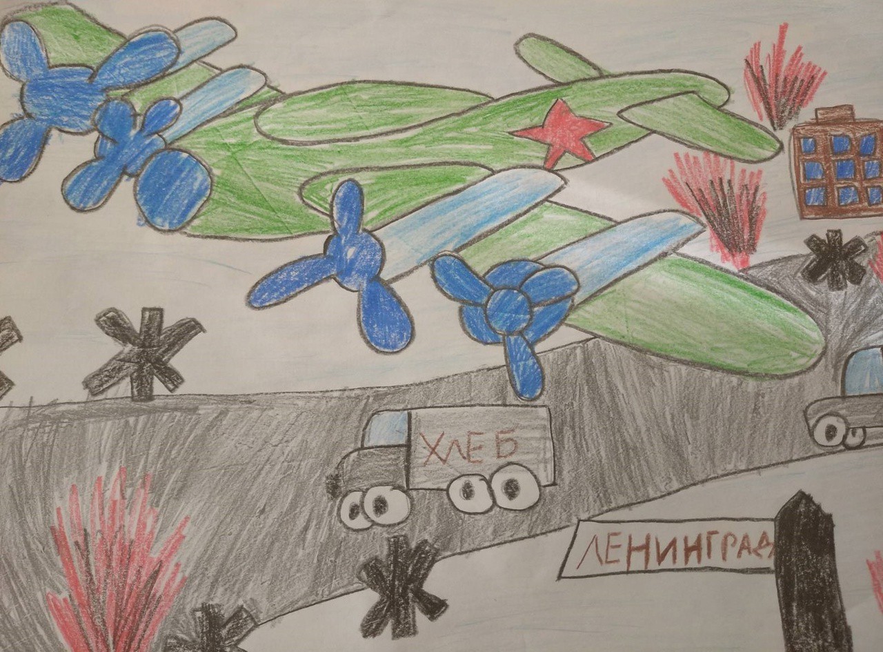 День снятия блокады ленинграда рисунки детей карандашом поэтапно легко